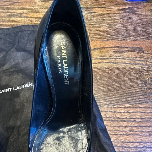 SAINT LAURENT OPYUM PUMPS IN PATENT LEATHER - 38.5 - Picture 11 of 15